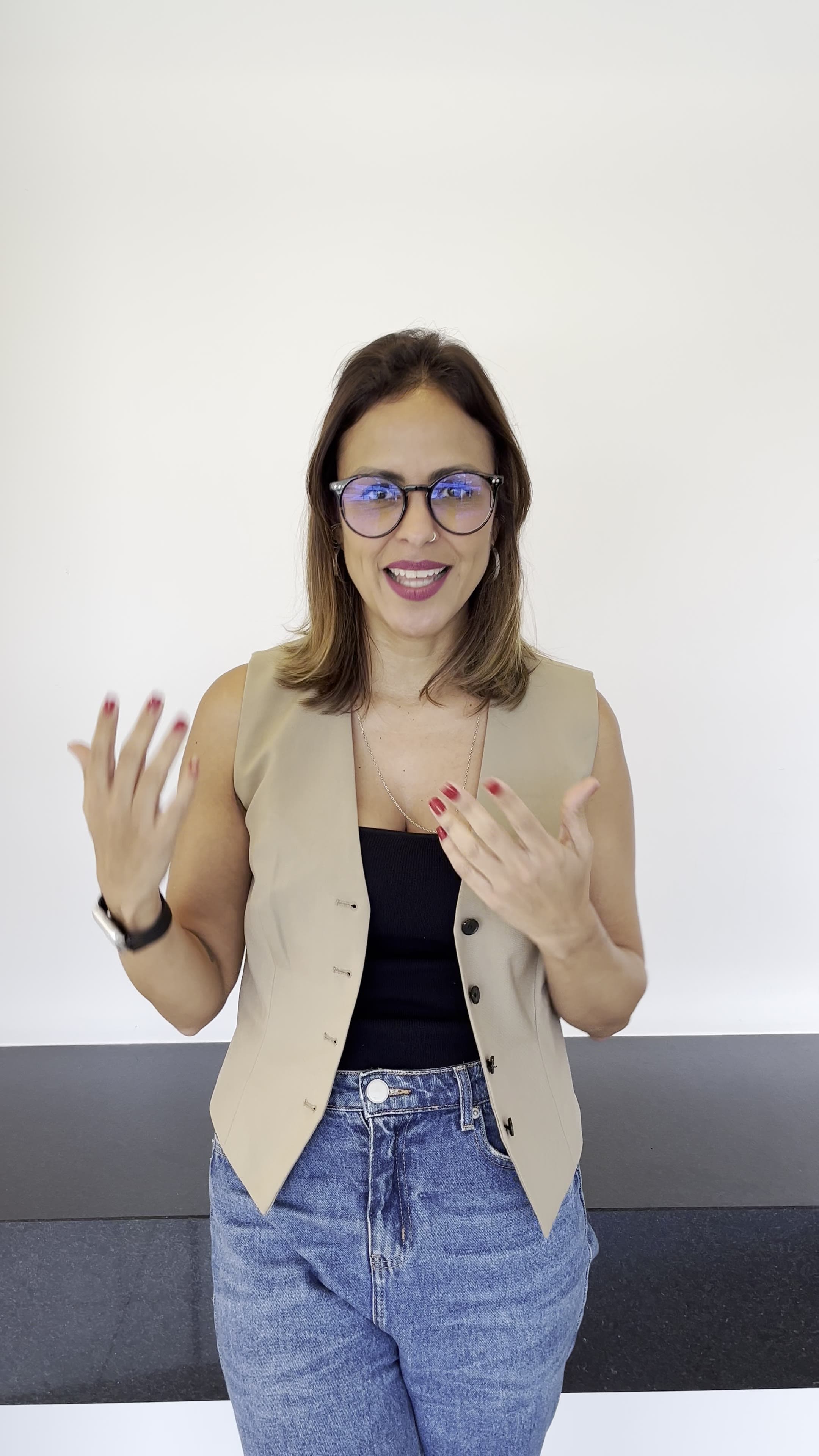 Momento de apresentação durante o programa