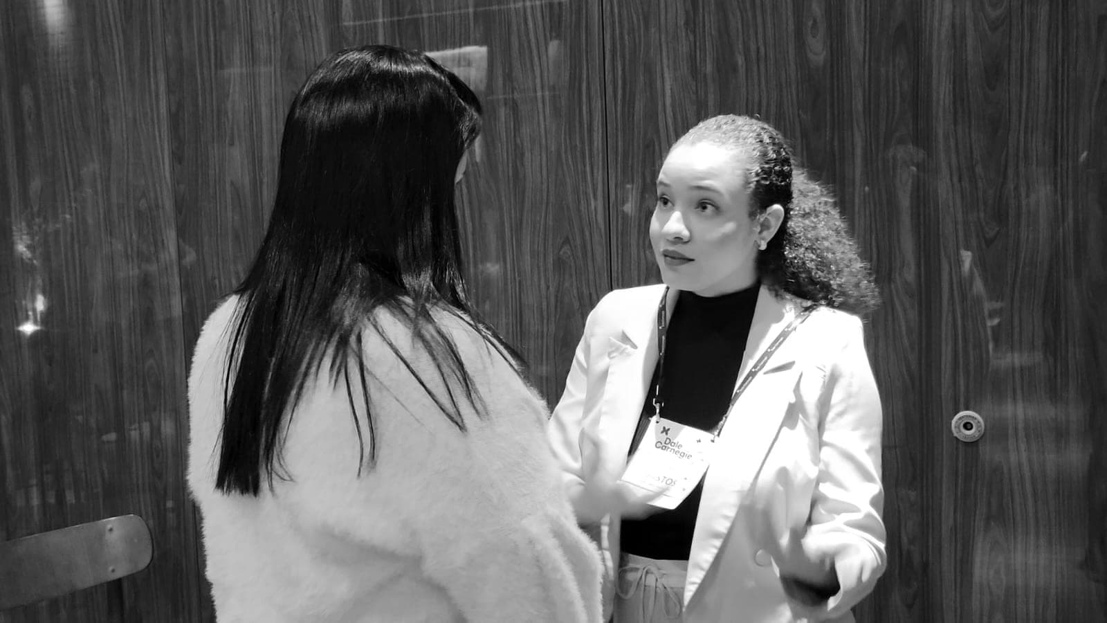 Conversa e troca de feedback entre participantes do programa